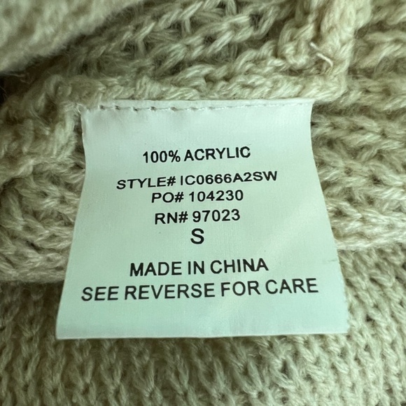 Pretty Rebellious Double Breasted Pocho Womens Small Cozy Comfortable Capsule - Picture 9 of 11